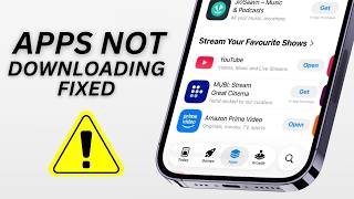 Apps Not Downloading On iPhone Fixed in 3 Minutes!