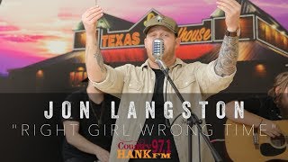 Jon Langston - Right Girl Wrong Time (Acoustic)
