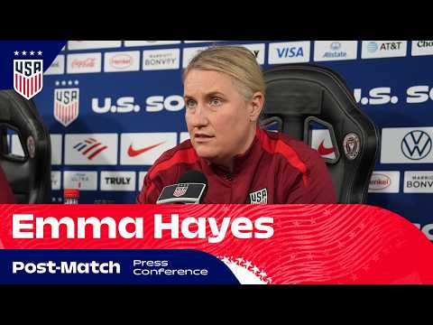 Emma Hayes Post-Match Press Conference | USWNT vs. Canada | March 4, 2026
