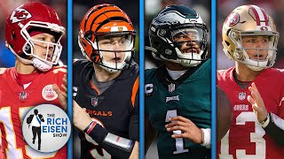Rich Eisen Reveals His Predictions for Bengals vs Chiefs and 49ers vs Eagles | The Rich Eisen Show