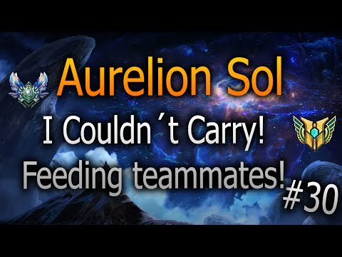 Aurelion Sol - I COULDN´T CARRY :C - Darius is "BALANCED"