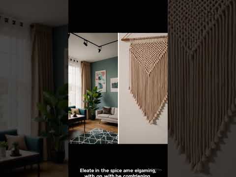 "75"" Extra Large Macrame Wall Hanging | Handwoven Boho Art for Spacious Walls & Statement Decor