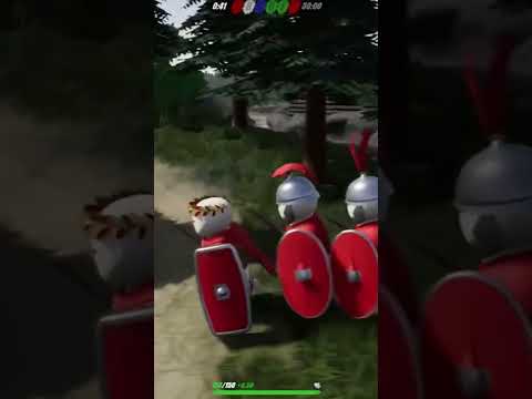 When the NPCs only attack you #gaming #strategygames #funnyshorts #shieldwall #funnyvideo