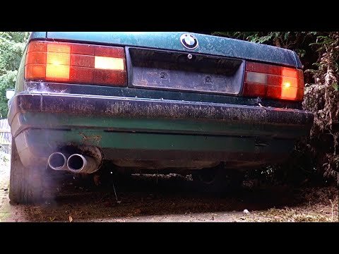 First start of my BMW e30 320i Cabriolet after 5 years Stood Still