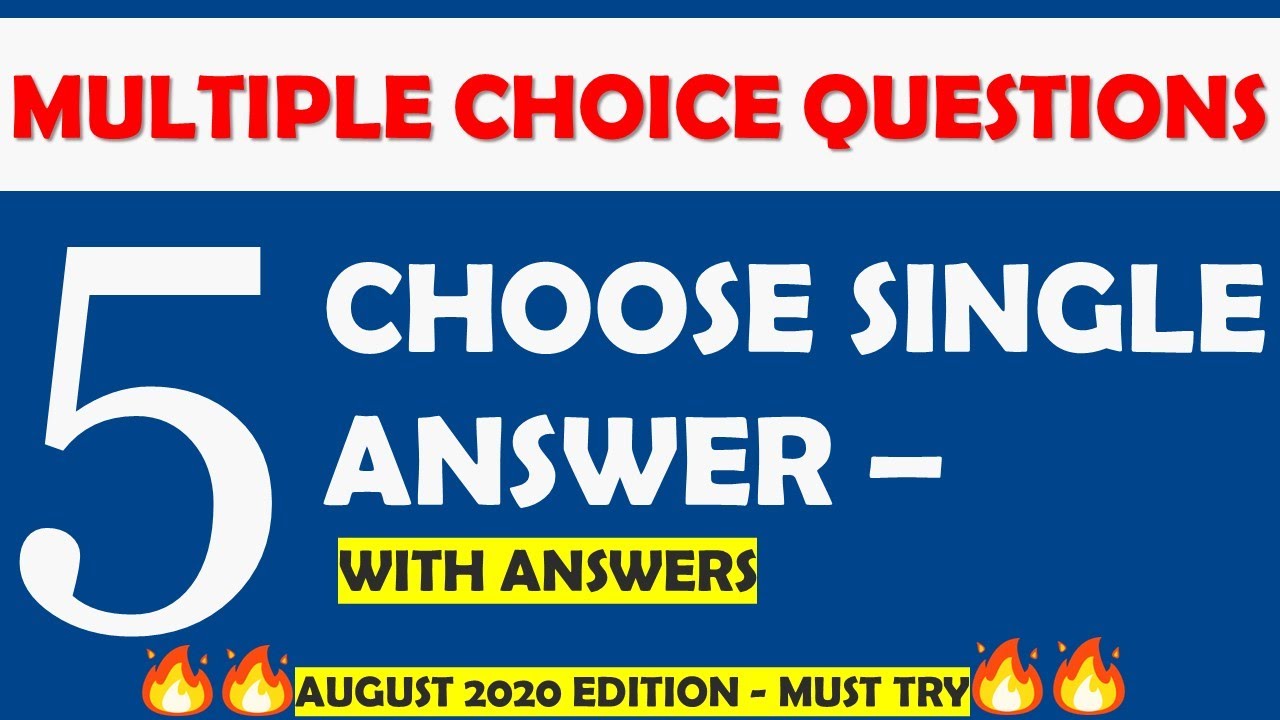 PTE Reading - Multiple choice questions, Choose Single Answer - with Explanations - Part 3