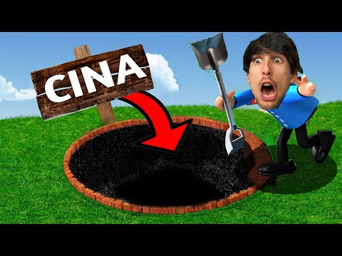 SCAVO UN BUCO ENORME per RAGGIUNGERE LA CINA!! (ROBLOX)