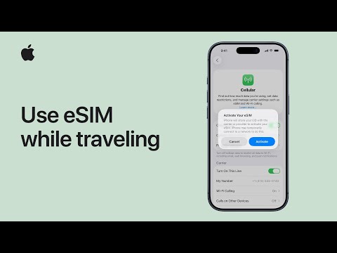 How to use eSIM while traveling with your iPhone | Apple Support