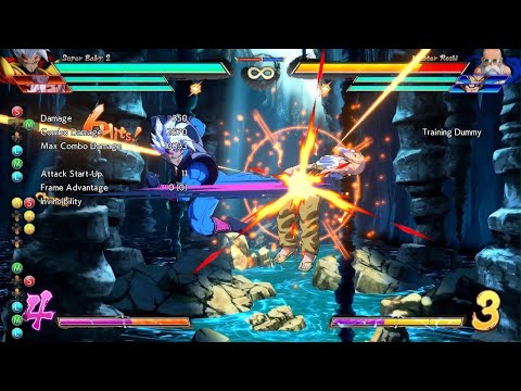 DBFZ S3.5 - SB2 2H combo on UI Goku, Base Vegeta, SSJ Vegeta, Vegeta (SSGSS), Roshi, Zamasu  - 5.8k