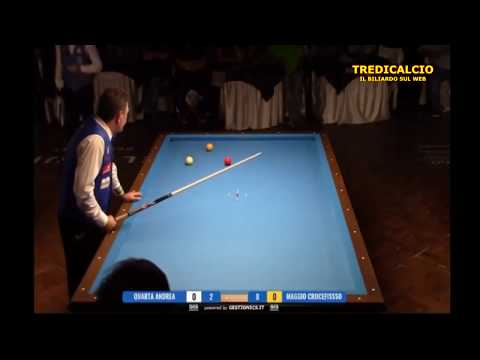QUARTA vs MAGGIO - 23°CAMPIONATO MONDIALE BILIARDO 2017 NECOCHEA