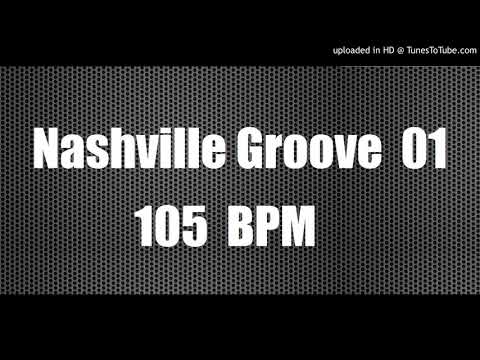 Nashville Groove 105 BPM - Drum Backing Track - Country 01