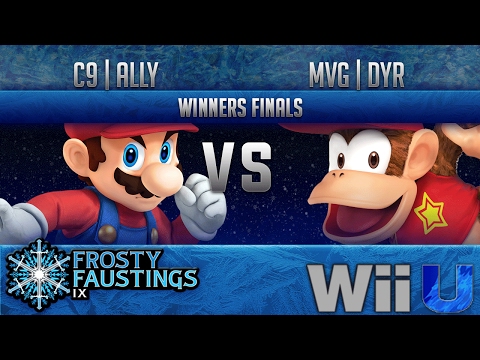 FFIX Smash 4 WINNERS FINALS - C9 | Ally (Mario) vs MVG | dyr (Diddy Kong)