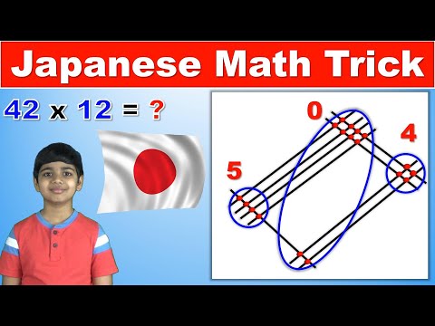 Japanese Multiplication Trick | Easy and fast way to learn | Math Tips and Tricks