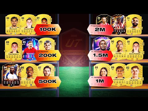 FC 26 BEST META CHAMPS TEAMS! 100K, 200K, 500K, 1M, 1.5M, 2M SQUAD BUILDER