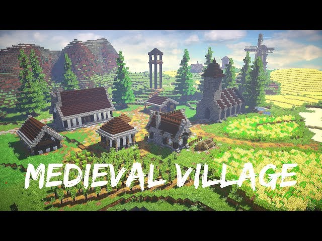 Medieval Village Minecraft Map