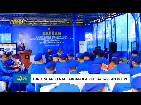 KAKORPOLAIRUD BAHARKAM POLRI SUPERVISI KE POLDA MALUT, TINJAU LANGSUNG KINERJA &amp; FASILITAS POLARUID