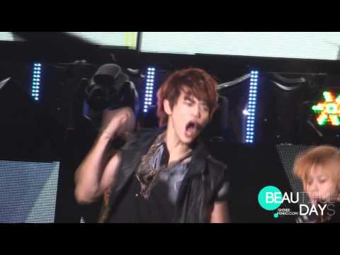 [fancam] 110813 SHINee Minho Lucifer cut@Incheon Corea Music Wave