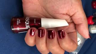 Esmaltação maçã do amor