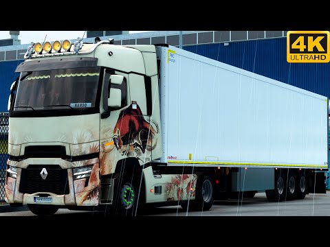 [G29] ETS2 (4K 60FPS) | NEW RENAULT T460 | VALLADOLID 🇪🇸 - ALBACETE 🇪🇸