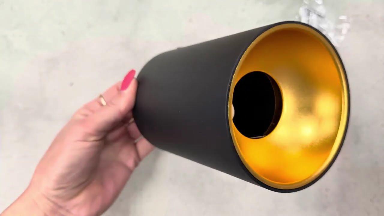 Светильник спот TENSA II GU10 max. 20W IP20 круглый черный OS-TENGU10-00