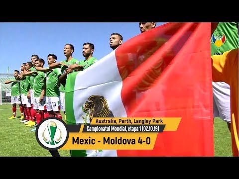(Rezumat) Mexic - Moldova 4-0 (02.10.19) Campionatul Mondial, etapa 1 (Australia, Perth)