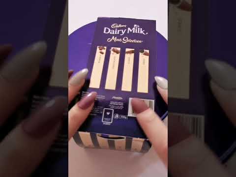 Unwrapping Cadbury mini bars #shorts #asmr #crushing #oddlysatisfying #satisfying