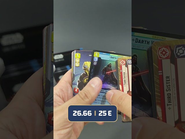 Vídeo relacionado con Asmodee FFG Star Wars Unlimited Juego De Cartas Coleccionables Leyendas de la Fuerza, sobre 16 Cartas, TCG a Partir de 12 Años, para 2 Jugadores, Español