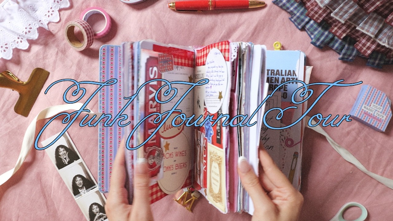 How to Curate Meaningful Junk Journal Spreads - Step by Step Guide