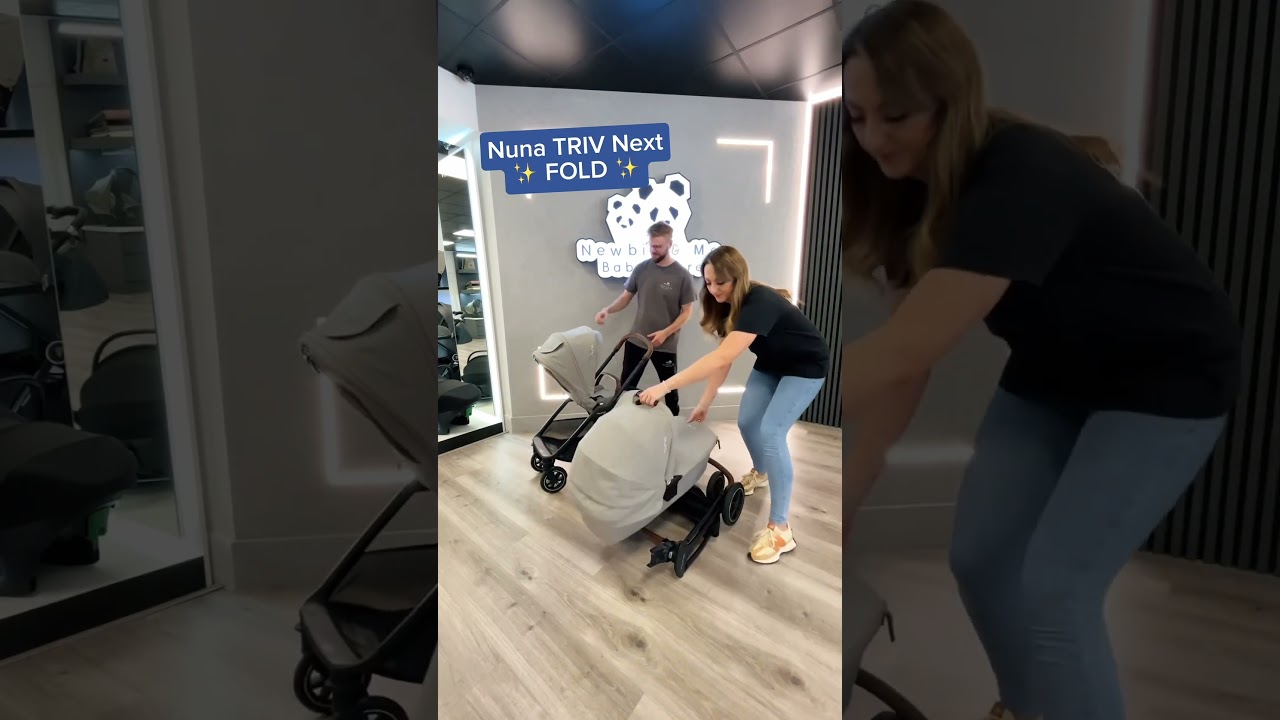Folding the Nuna TRIV Next ❤️✨ #stroller
