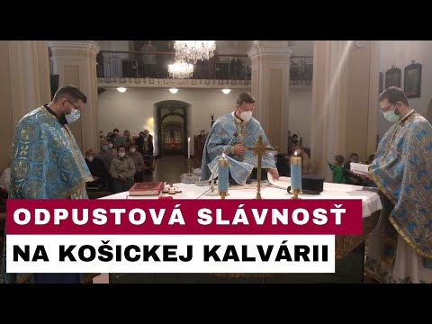 Liturgia sv. Jána Zlatoústeho na košickej Kalvárii