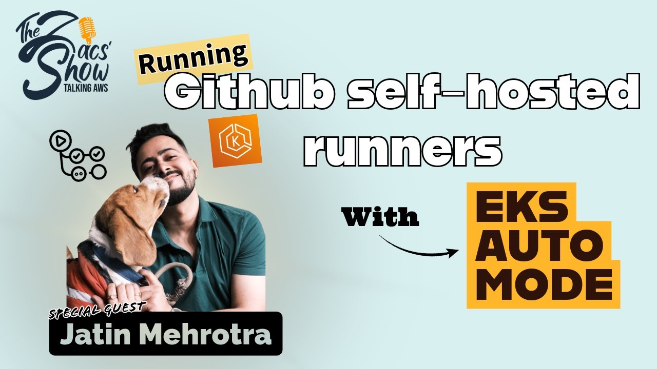 Running Github self hosted runner with EKS Auto