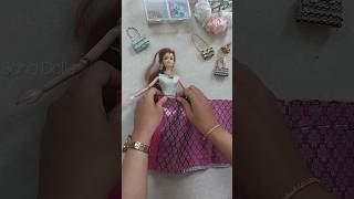 Download lagu #shorts DIY Barbie doll saree draping mp3