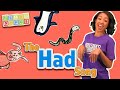 Had Song Sing Spell The Sight Words Learning Songs For Kids Preschool Kindergarten