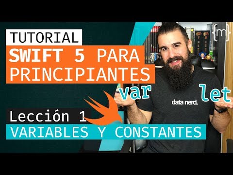 SWIFT 5 Curso de Swift para PRINCIPIANTES VARIABLES Lección 1 2020 Español MoureDev