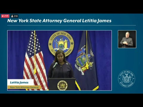 NYC New York Attorney General Letitia James Sues the N.Y.P.D.