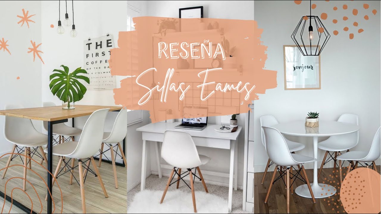 SILLAS EAMES | Reseña Sillas Eames | Sillas Modernas y Baratas | Sillas de Comedor Casa Pequeña