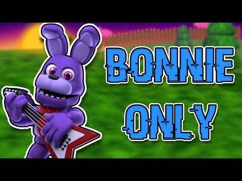 Can You Beat FNAF World with Bonnie ONLY?