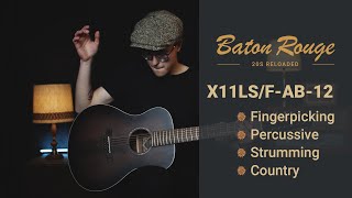 Video thumbnail for Antique brown finished 12 string guitar - The 20s are back! #15 by Baton Rouge Guitars