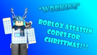 Assassin Roblox Codes 2018 December