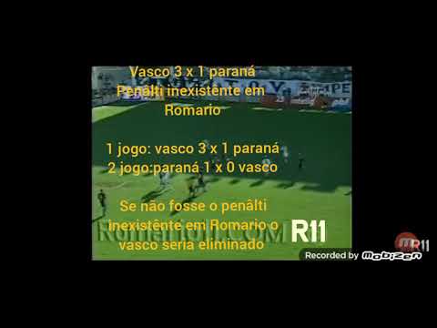 vasco Roubando o paraná nas quartas de final da joão Havelange de 2000