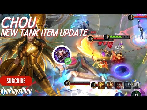 Chou new tank build | Enemy marksman will cry with this item (Must try)