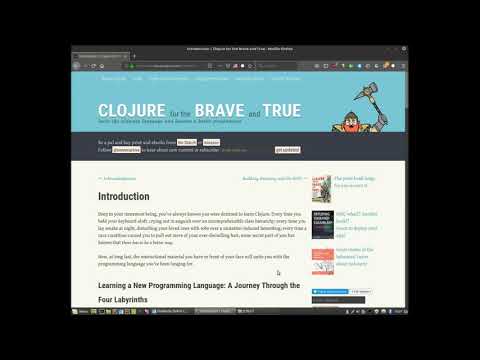 Clojure for the Brave and True 0 Foreword 00 Acknowledgments 1 Introduction