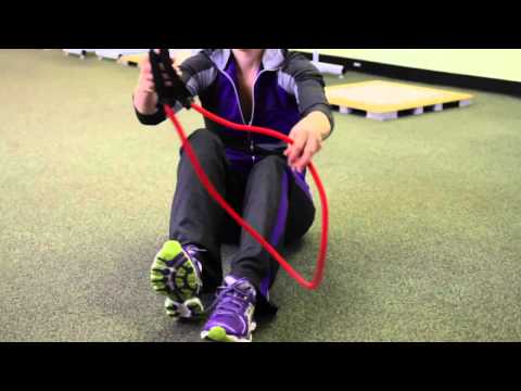 How to Slim Down Your Stomach With Resistance Bands