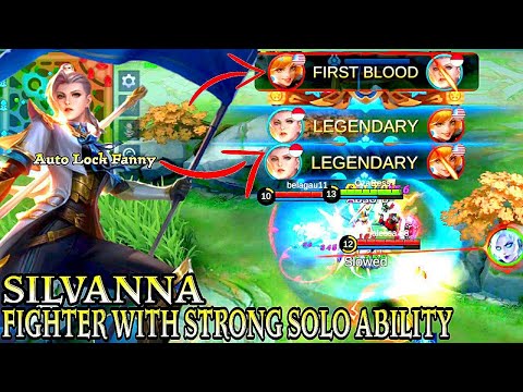 Silvanna Fighter With Strong Solo Ability - Mobile Legends Bang Bang