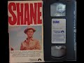 Opening To Shane 1979 VHS