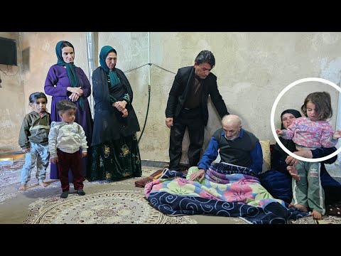 Meeting with the orphan girl: Will the disabled old man and woman give us custody of the girl? 