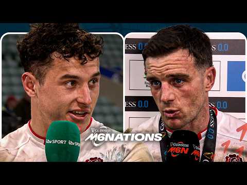 England v Wales - Player Reactions | Arundell, Borthwick, Ford & George | Rugby Six Nations 2026