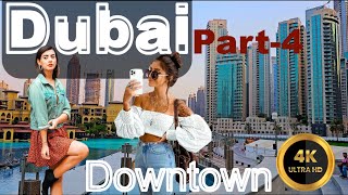 Downtown Dubai Such a Beautiful Evening and Memorable Walking Tour Dubai UAE Part 4