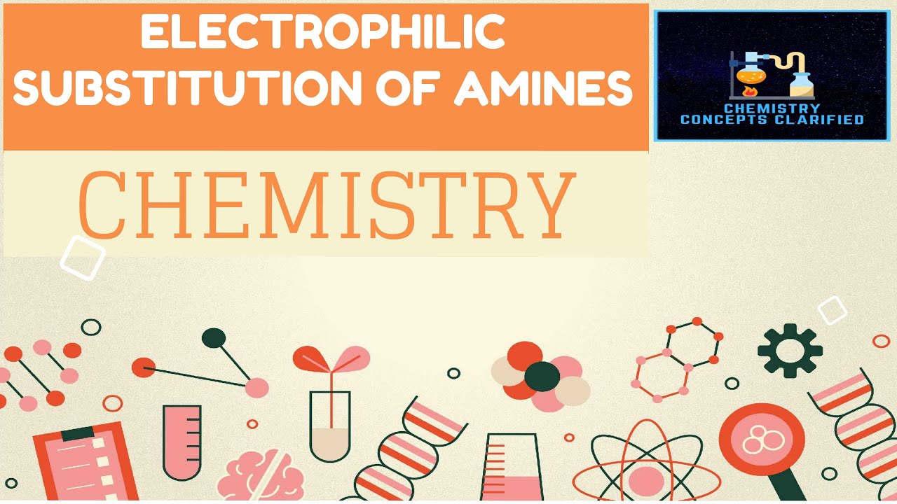 Electrophilic substitution of amines