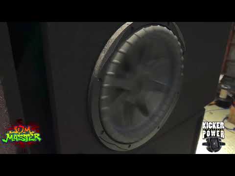 Kicker Audio CompVX 12” demo