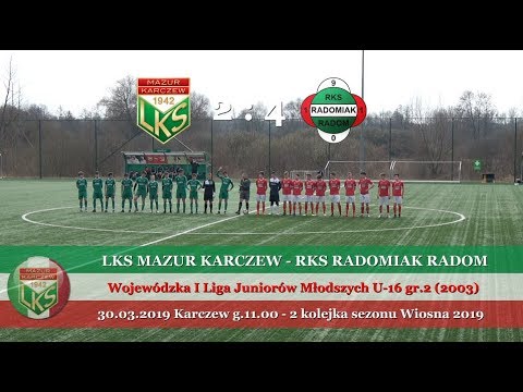 Mazur Karczew 2003 - 2 kolejka (Wiosna 2019)